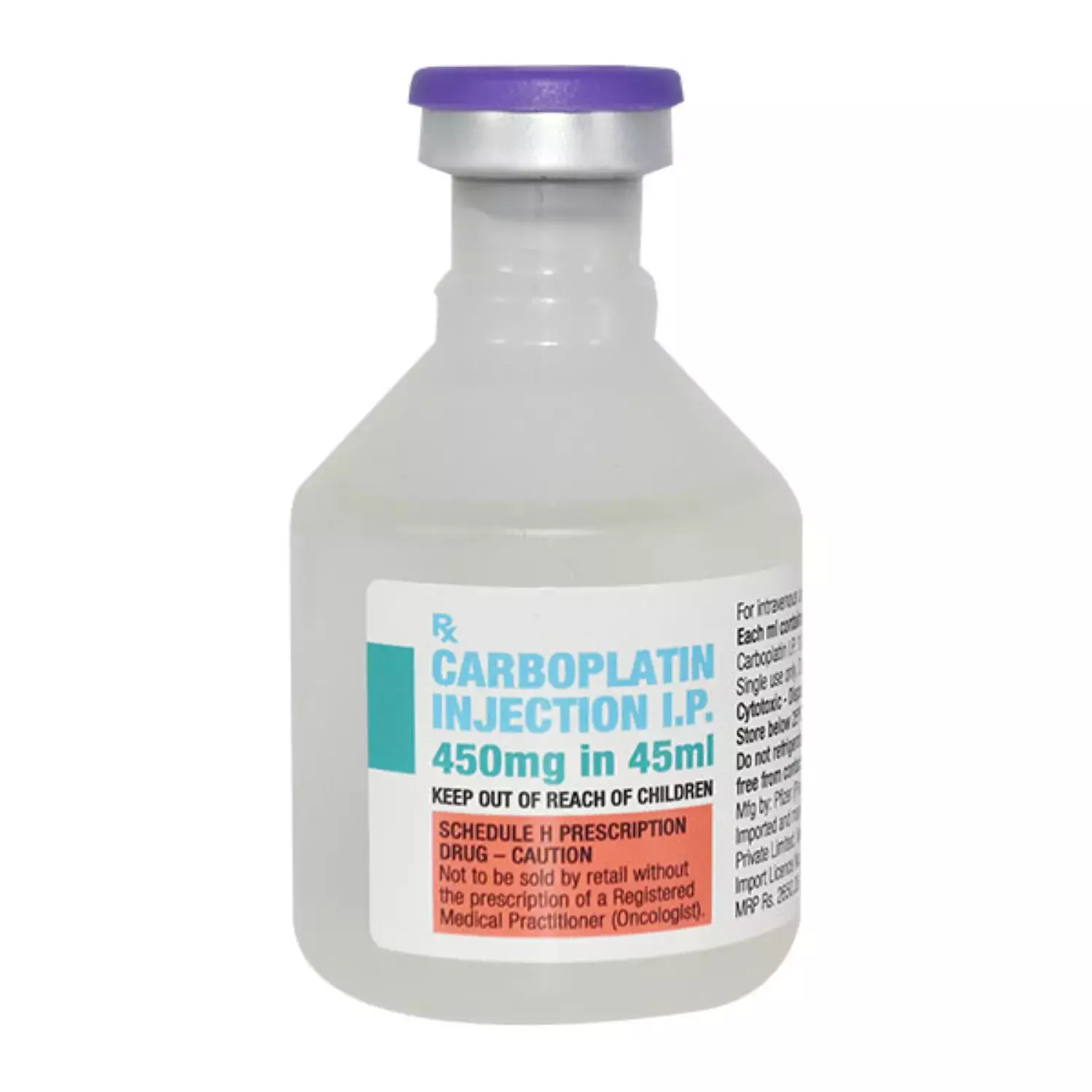 Carboplatin 450Mg Vial Of 45Ml Injection (Pfizer)
